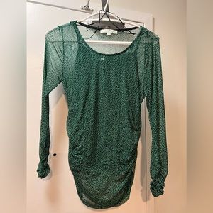 Cleo Sheer Long-Sleeved Shirt